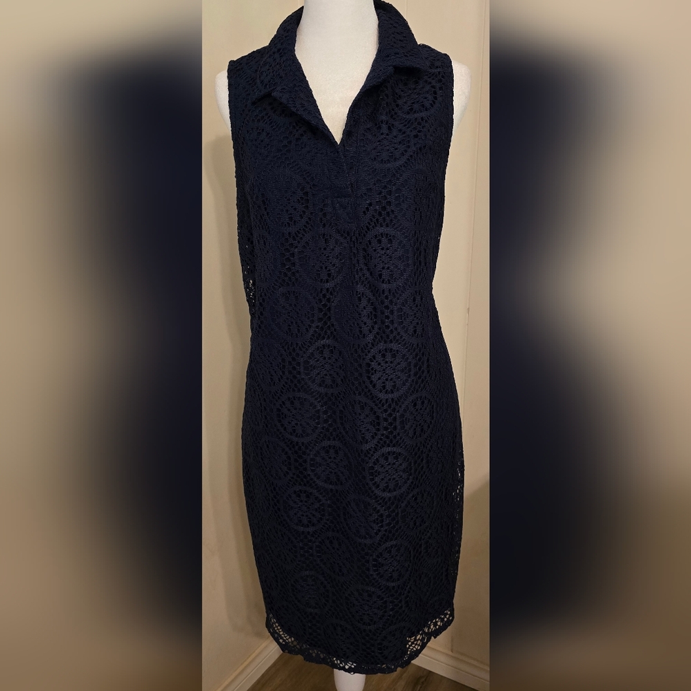 Faded Glory Navy Lace Dress